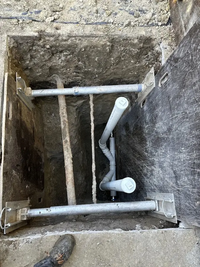Experienced plumber completing Gas Line Repair work in Rineyville